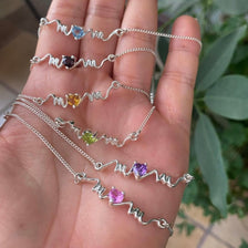 Pulsera M🩷M (Plata 925) / Entrega Inmediata