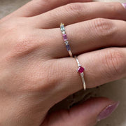 Anillo Mes de Nacimiento -> Oro 14K