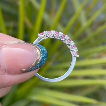 Churumbela Espinelas Velvet Rose/MONTADURA CORAZONES