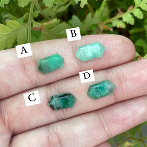 Apartado Esmeralda Corte Hexagonal (A)
