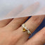 Anillo Géminis Talla 7 / Entrega Inmediata chapa amarilla