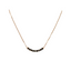 Collar con Diamantes Negros /Entrega Inmediata