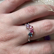 Anillo Loto /Entrega inmediata / Talla 7.5