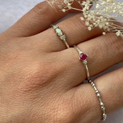 Anillo Gardenia /Entrega inmediata / Talla 7