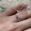 Anillo Jacaranda /Entrega inmediata / Talla 6.5