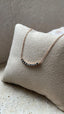 Collar con Diamantes Negros /Entrega Inmediata