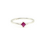 Anillo Mes de Nacimiento Julio /Entrega Inmediata / Talla: 7